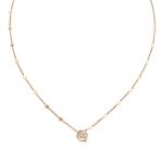 Pasquale Bruni Luce necklace rose gold and white diamonds