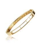 Iconic Motion Slim Gold Bangle 7T - Or Jaune