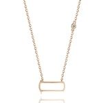 Iconic Motion Gold Pendant 3T - Or Rose
